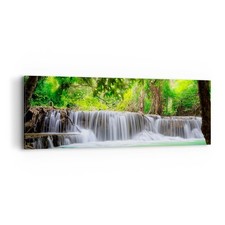 Quadro su Tela 90x30cm Acqua
