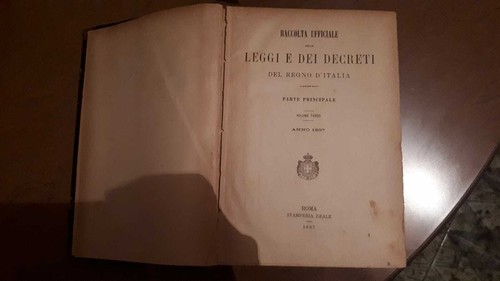 Raccolta ufficiale delle leggi - raccolta,
