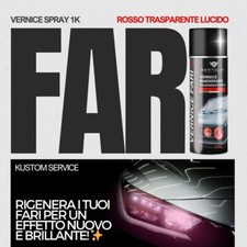 Vernice oscuramento Fari Spray
