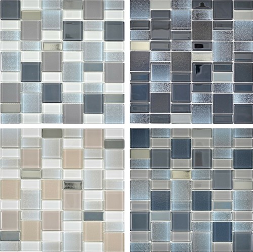 Piastrelle mosaico vetro - mosaico, di