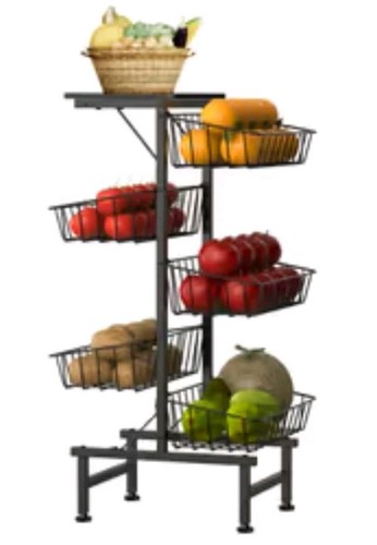 Carrello portaoggetti girevole