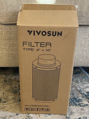 Vivosun 4x14 carbon air - vivosun,