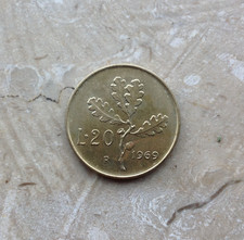 Lire 1969 quercia italia - 1969,
