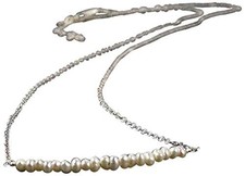 Designed By Stacey Handmade Cultured Freshwater Pearl Pendant Necklace, Daint...