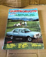 Rivista D'Epoca Quattroruote Mese Di Giugno Del 1981
