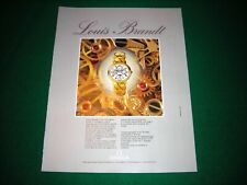 OMEGA LOUIS BRANDT AUTOMATICO 1985 pubblicità/advertising/werbung