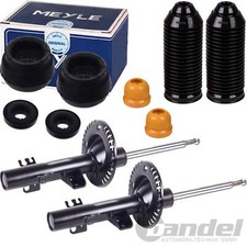 2 ammortizzatori a gas anteriori + cuscinetto a cupola Meyle per Audi A1 VW Polo 6R Skoda Fabia 3