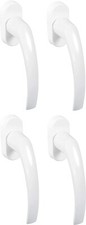 4x Maniglia Finestra Bianco