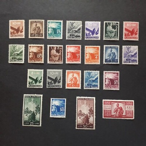 Italia repubblica 1945 - italia,