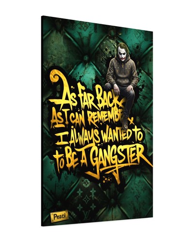 Quadro tela joker batman - su,