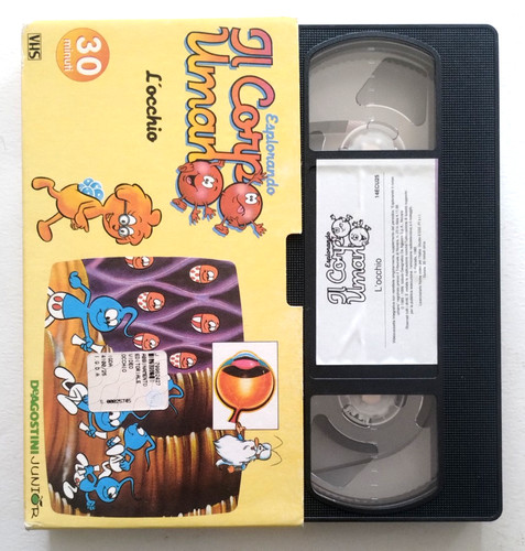 Vhs esplorando corpo umano - vhs,