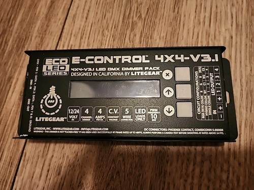 Litegear control 4x4 - litegear, v3.1