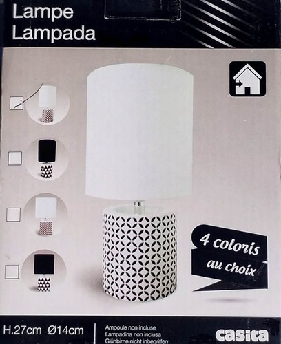 Lampada tavolo con - lampada, da