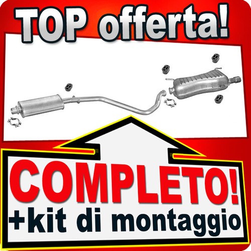 Scarico completo per peugeot - scarico,