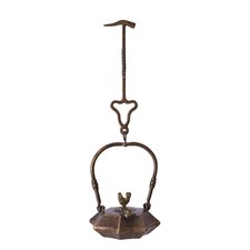 Lume lampada ad olio in ottone