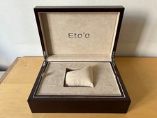 Custodia Scatola - ETO'O - Per 1 Orologio - 29 X 20,5 X 9 Cm