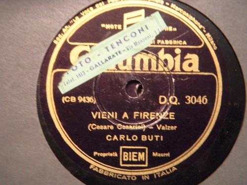 Giri carlo buti canta vieni - 78,