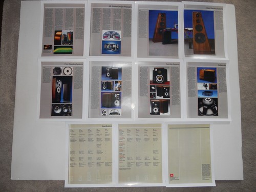 Jbl brochure 1982 lineup - 1982, l250