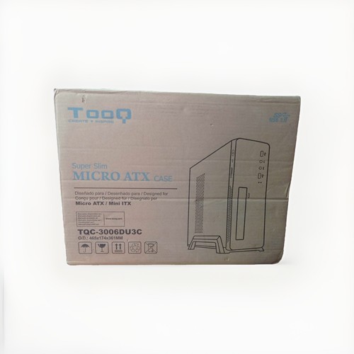 Caja micro atx itx tooq - micro,