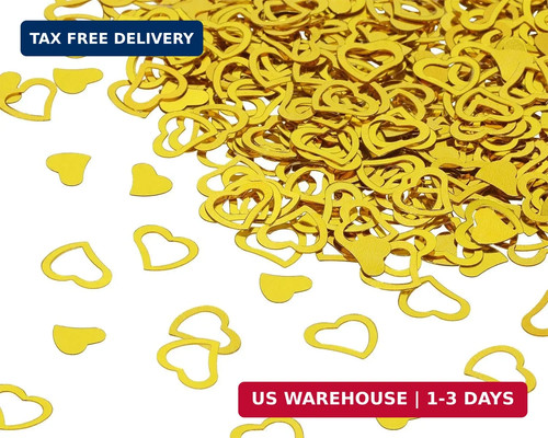 Onlykxy 1200pcs love heart - love,