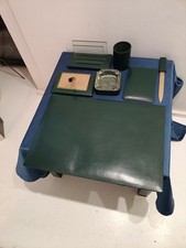 Set Scrivania In Pelle Colore