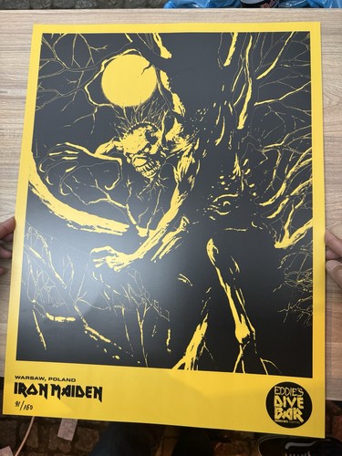 Iron maiden poster eddies - iron,