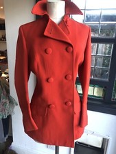 GIACCA GABERDINE ROSSA SKI