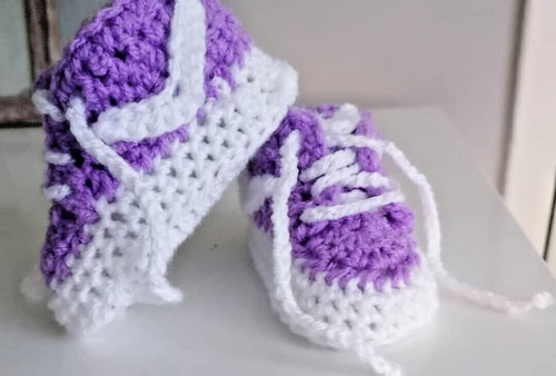 Scarpe all uncinetto - all'uncinetto, bambino