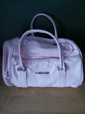 Borsa tennis sportiva vintage Head Pink Holdall palestra blu navy retrò anni 90 donna uomo