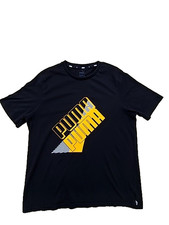 T-shirt Puma nera girocollo