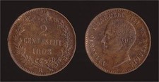2 CENTESIMI 1903 VALORE -
