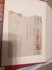 Lettera 1925 antica con