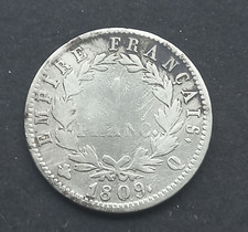 *623* 1 FRANC NAPOLEON 1809 Q