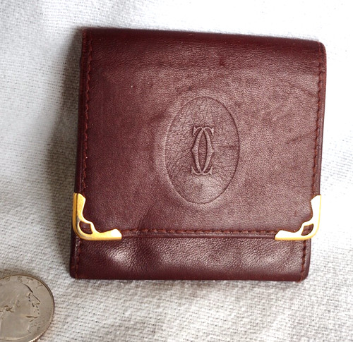 Cartier pelle bordeaux - pelle,