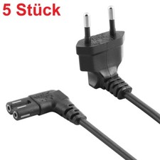 Cavo Alimentazione Cavo Alimentazione Spina Elettrica a C7 CEE 7/16 con 2x Fori Femmina