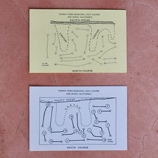 Scorecard golf Torrey Pines
