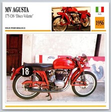 Scheda Moto MV Agusta 175 CSS