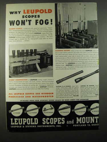 Pubblicità leupold scope - scope, and