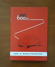 Uso e manutenzione Fiat 600