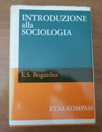 Bogardus introduzione alla - bogardus,