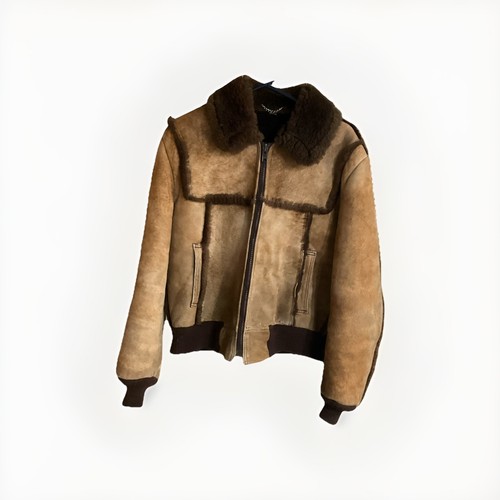 Bomber shearling pelle - , di