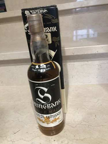 Whisky springbank years - 12,