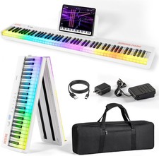 Tastiera pianoforte pieghevole - tastiera,
