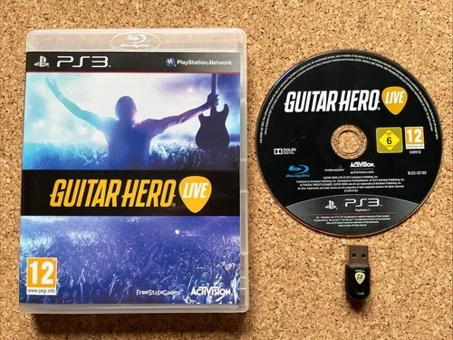 Guitar hero live con dongle - hero,