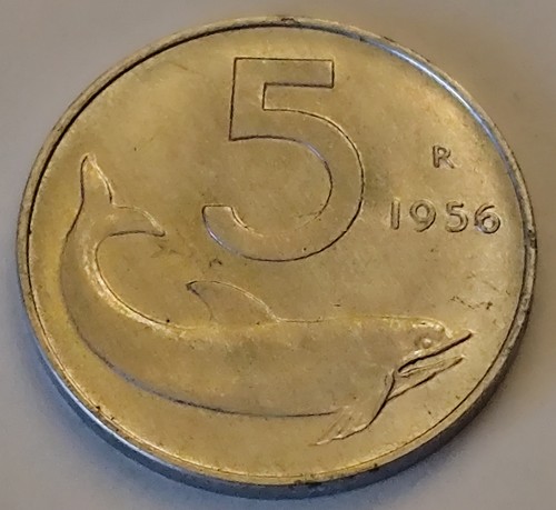 Lire 1956 delfino - 5,