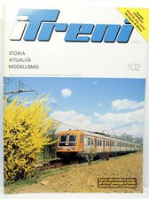 I TRENI OGGI N.102 MAR 1990 STORIA ATTUALITA' MODELLISMO RIVISTA ITALIANA 72874