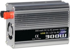 Inverter potenza 300 watt effettivi convertitore 12/220V Trasformatore