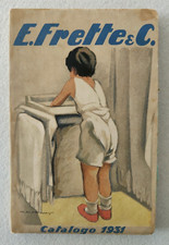 ILLUSTRATORI DUDOVICH 1931 CATALOGO BIANCHERIA INTIMA TESSILE FRETTE MONZA