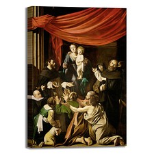 Caravaggio madonna del - madonna, rosario