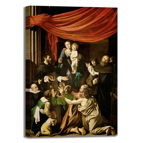 Caravaggio madonna del rosario - del,